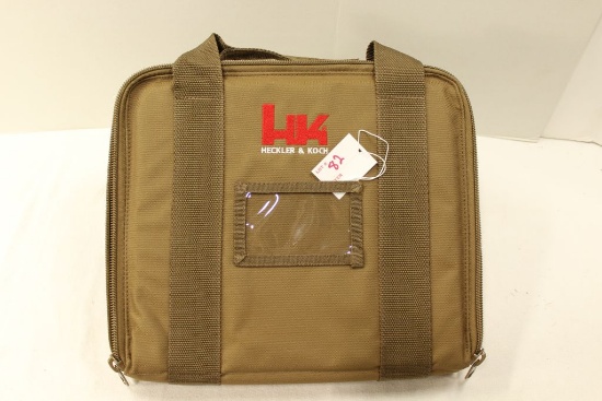 Heckler & Koch Tan Canvas Shooters Bag