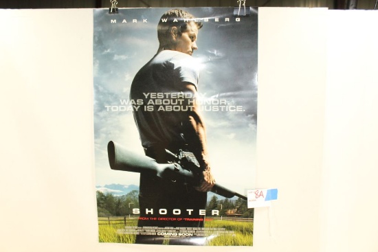 "Shooter" promotional movie posters, 5 total with promo letter