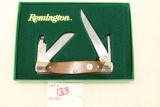 Remington 100th Anniversary Autoloading Shotgun LTD Edition Knife, 1905-2005,  R-24 ANIB