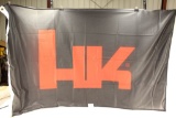 Heckler & Koch Full size flag w/grommets, 3'x5' NEW