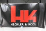 Heckler & Koch vinyl banner, grommeted, 4'x2' NEW
