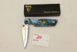 Buck Knife, Limited Edition, Bass Fish, 2000, B175