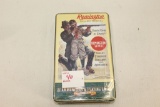 Remington Gallery Special Collector Tin, 400rds, .22LR, High Velocity Golden Bullet, plus 1 deck of