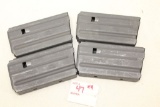 Original 20rd Colt manufactured AR15 magazines, metal x4 qty