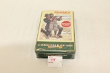 Remington Gallery Special Collector Tin, 400rds, .22LR, High Velocity Golden Bullet, plus 1 deck of