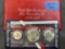 1976 United States Bicentennial Silver Uncirculated 3 Coin Set