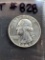 1949 Washington Quarter Dollar - BU