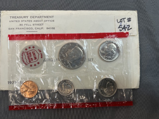 1971D United States Mint Set - Denver only original packaging
