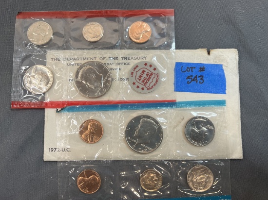 1972 United States Mint Set - Complete P&D