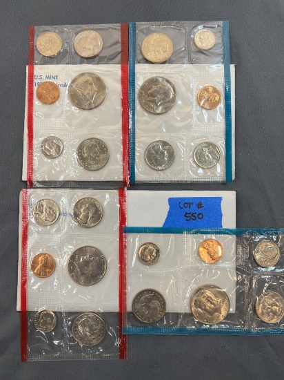 Two 1979 United States Mint Sets - Complete P&D