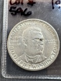 1946 Booker T Washington Commemorative Half Dollar - Silver - XF