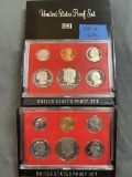 Two 1981 United States Proof Sets