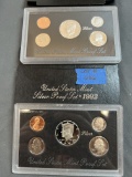 Two 1992 United States  Silver Proof Sets
