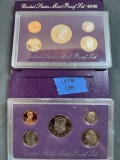 Two 1993 United States Proof Sets