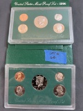 Two 1996 United States Proof Sets