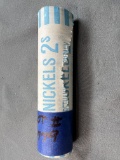 1963D Jefferson Nickel BU Shotgun Rolls