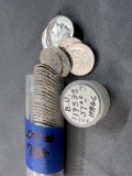 1953S Roosevelt Dime BU Tube of 50 Coins