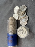 1954D Roosevelt Dime BU Tube of 50 Coins