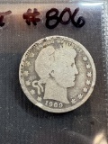 1909D Barber Quarter Dollar - G