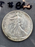 1943D Walking Liberty Half Dollar - AU+