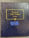 Whitman Classic Folder - Kennedy Half Dollars 1964-1979 including Proofs - Missing 1979, Includes 19