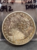 1921S Morgan Silver Dollar - VF+ Details - Dark