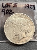 1923 Silver Peace Dollar - VF