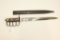 1918 US Trench Knife w/Sheath, 17.5