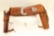 Leather Holster Belt, double holster, for .45Colt/.44Mag revolvers, 43