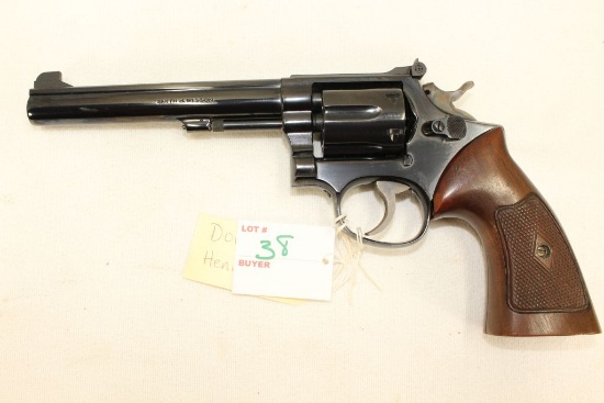 Smith & Wesson Model 14, .38spl, blued revolver, sn K339236
