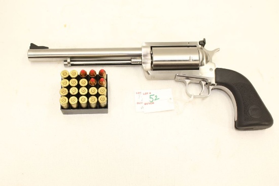 Magnum Research Pillager MN, Revolver, .460 S&W Magnum, stainless, only had 15 rounds fired through