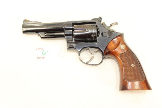 Smith & Wesson Model 19-3, Revolver, checkered wood grip, w/box, .357mag, sn 2K21351