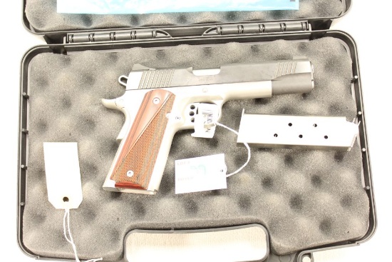 Kimber Custom II, .45ACP, semi-auto pistol, wood grips, w/hard case sn K538285