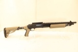Mossberg Model 500, 12 gauge pump, collapsible stock, Talon F/E, 18.5