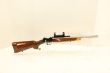 Martini Single Shot Rifle, .218 Bee, Stainless Bull Barrel, w/scope mounts, 18