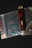 Case xx #025, 7207ss, Commemorative 2 Blade Wood Handle C&O Canal 1828-1924, 3.5