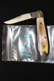 Parker Edwards Cutlery Grand Opening #G207 April 4th 1987, A95155s Natural Bone Handle, 2 Blade Pock