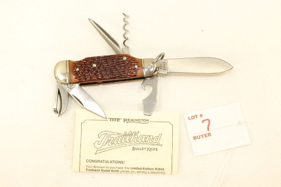 Remington Bullet Knife, "The Trail  Hand", R3843, 1996