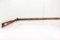 Kentucky long rifle, black powder muzzle loader, w/ 