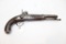 A.H. Walters 1844 Vintage Percussion Cap single shot pistol, Millbury, Mass., .54cal, used, 14 1/2