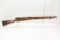 Japanese Arisaka Rifle, 6.5cal?, with mum ground off, w/brass muzzle cap., Japanese markings, sn#867