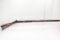 Kentucky Long rifle, percussion cap black powder muzzle loader, Fiddle Back Maple Stock, barrel mark