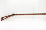 Kentucky long rifle, black powder muzzle loader, w/ 
