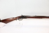 Kentucky long rifle, black powder muzzle loader, w/ 