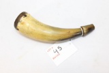 Bone powder horn, 6
