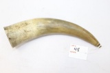 Bone powder horn, 11