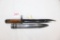 Russian Tokarev M1940 Bayonet, #5447 stamped on bayonet, #959 stamped on scabbard