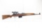German G43 Semi-auto 7.92mm with Soviet Union Marked Scope model 91/30, stamped AC 44,   sn#6361f