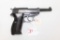 Walther P38 9mm, made in 1942, nazi marked, WWII bring back, 8rd mag, double action, sn# 1634H