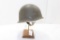 European Helmet Set, with leather liner and canvas straps,